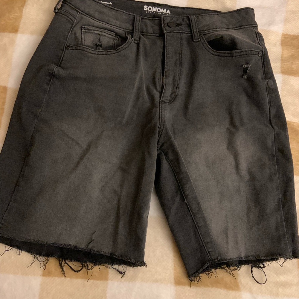 Sonoma Black Denim Women’s Shorts